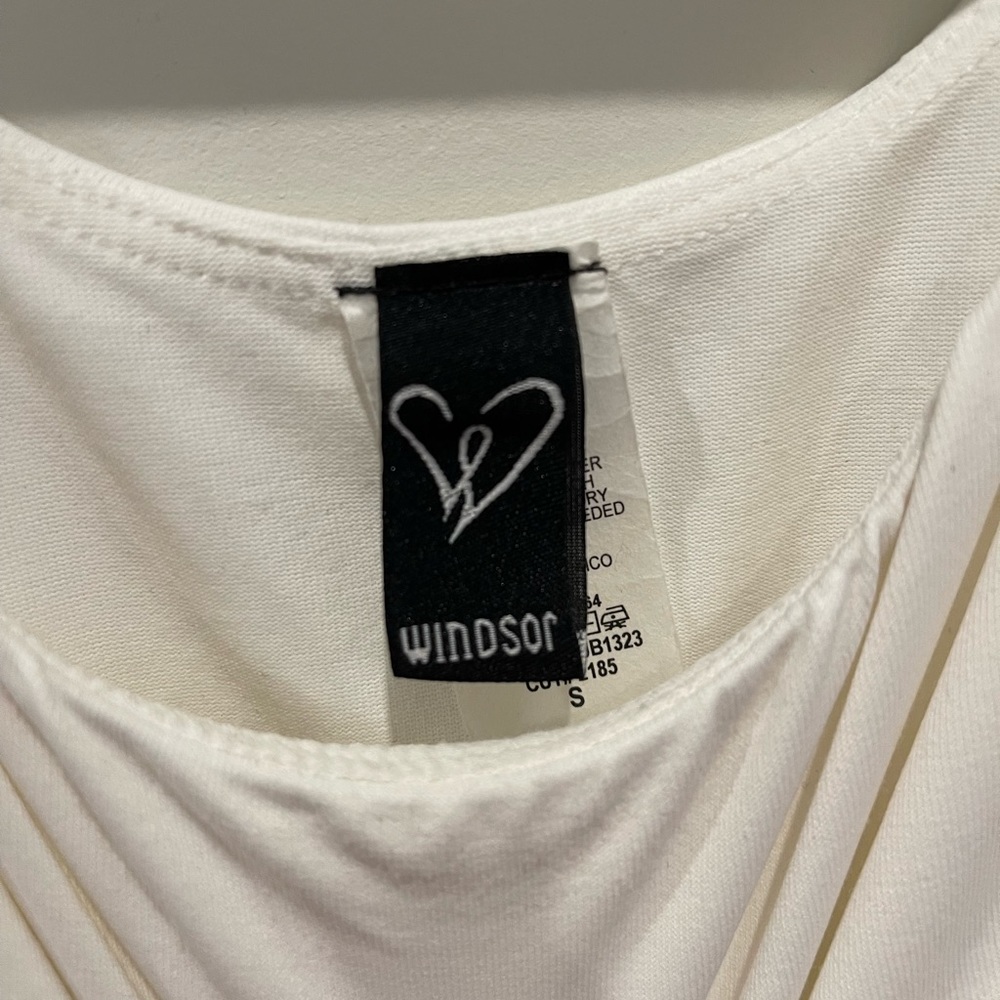 White bodysuit WINDSOR